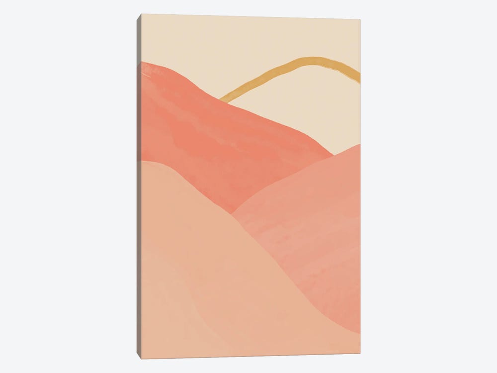 Mountains In Pink by Morgan Harper Nichols 1-piece Canvas Print