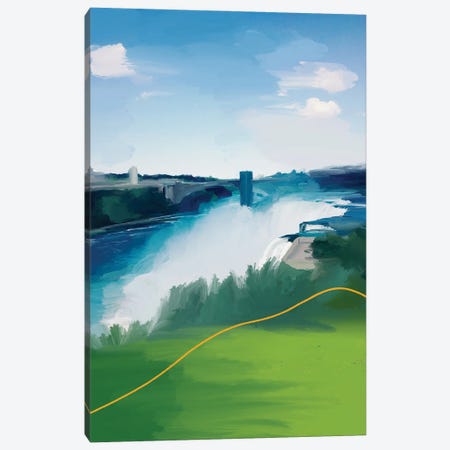 Niagara Falls Canvas Print #MNH138} by Morgan Harper Nichols Art Print