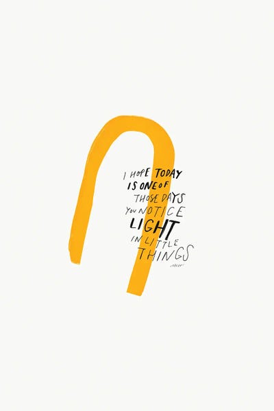 Inspirational Office: Light Yellow Quote by Morgan Harper Nichols
