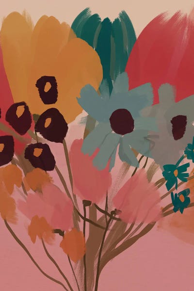 Flower Bouquet by Morgan Harper Nichols metal wall art