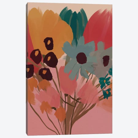 Flower Bouquet Canvas Print #MNH168} by Morgan Harper Nichols Canvas Artwork