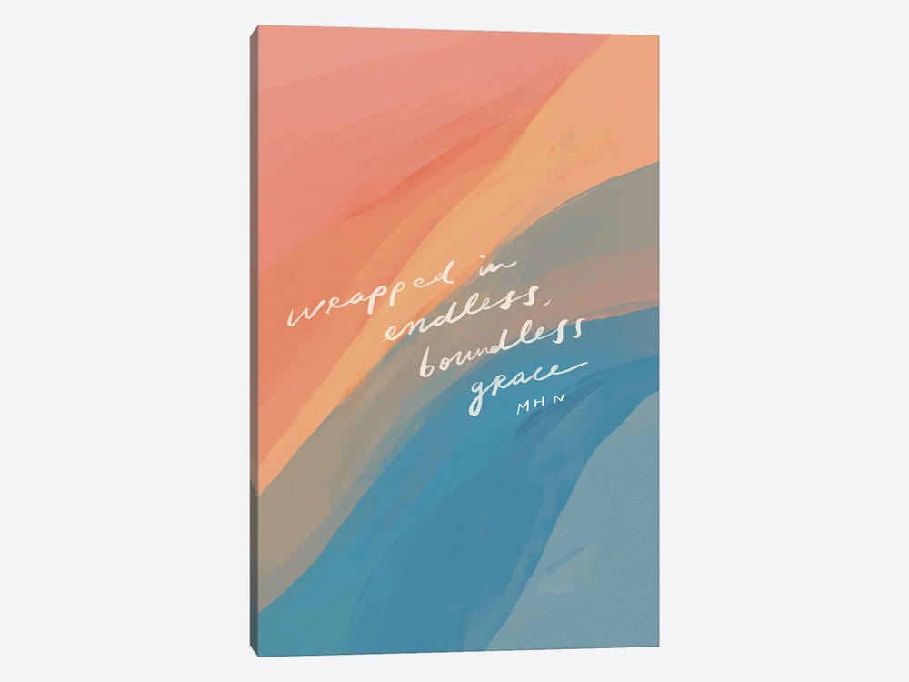 Wrapped In Endless, Boundless Grace by Morgan Harper Nichols 1-piece Canvas Wall Art