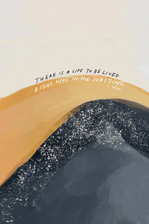 There Is A Life To Be Lived by Morgan Harper Nichols wall art