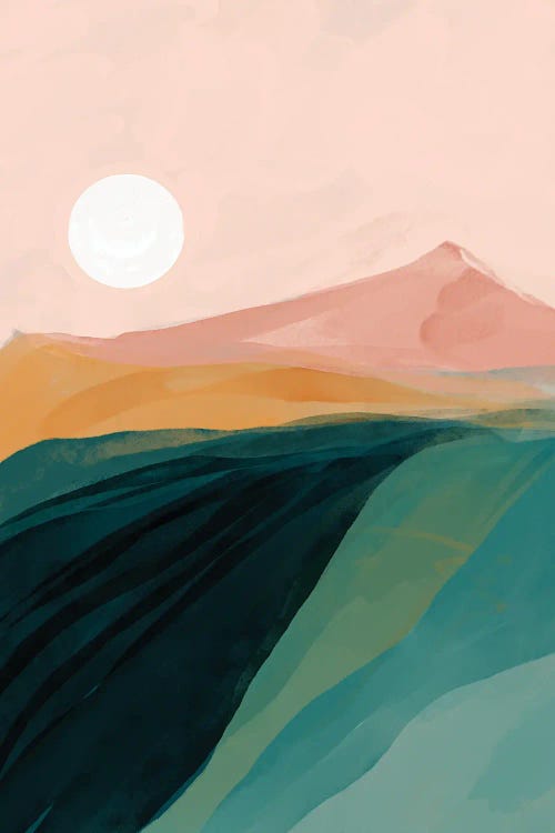Emerald Canyon by Morgan Harper Nichols canvas print