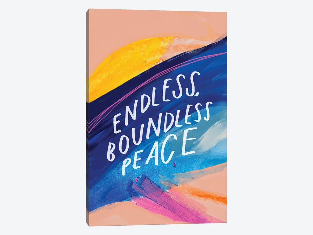 Endless Boundless Peace by Morgan Harper Nichols 1-piece Canvas Artwork