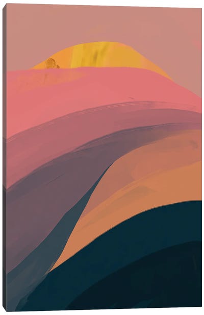 Abstract Pinks Canvas Art Print