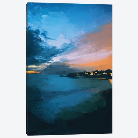 Laguna Sunset Canvas Print #MNH31} by Morgan Harper Nichols Canvas Wall Art