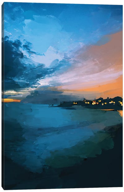 Laguna Sunset Canvas Art Print - Morgan Harper Nichols