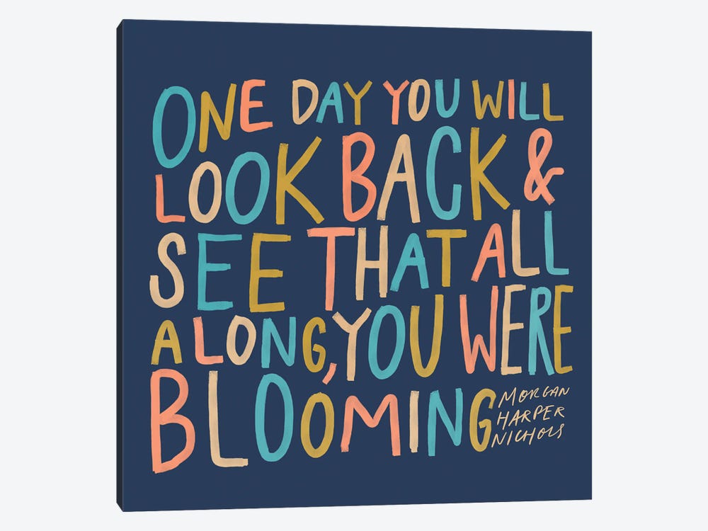 One Day Colorful by Morgan Harper Nichols 1-piece Canvas Print