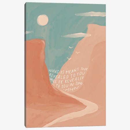 Revealed To You In Time Canvas Print #MNH46} by Morgan Harper Nichols Canvas Art