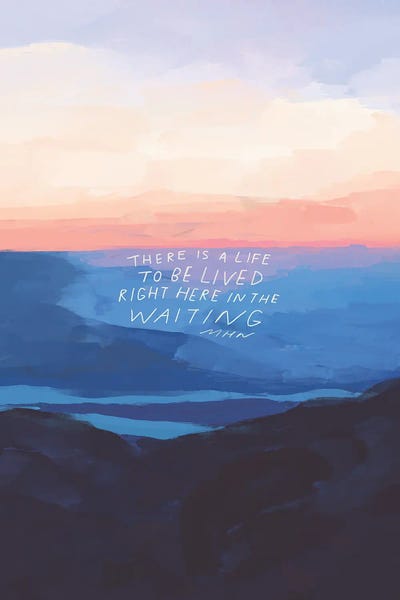 Inspirational Office: Right Here In The Waiting by Morgan Harper Nichols