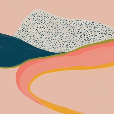 Abstract Shapes IV by Morgan Harper Nichols metal wall art