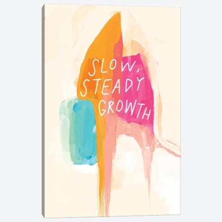 Slow Steady Growth Canvas Print #MNH50} by Morgan Harper Nichols Canvas Artwork
