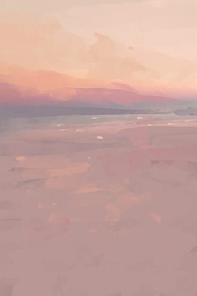 Coastal & Ocean Abstracts: Sunset Beach by Morgan Harper Nichols