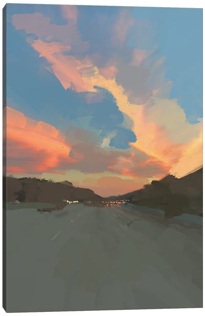 Sunset Road Canvas Art Print - Morgan Harper Nichols