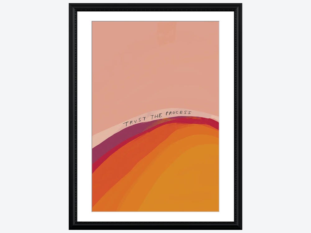 Trust The Process Posters for Sale