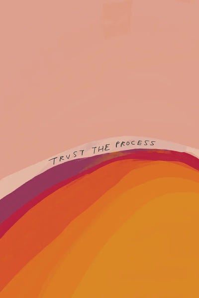 Inspirational Office: Trust The Process by Morgan Harper Nichols