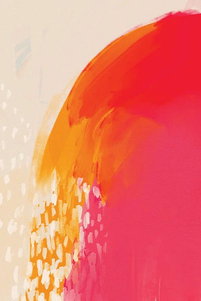 Pink Abstract by Morgan Harper Nichols metal wall art