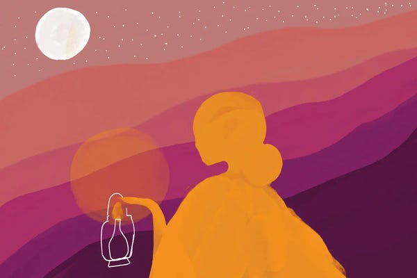 Silhouettes: Under The Moon by Morgan Harper Nichols