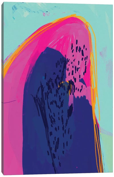 Neon Color Abstract Canvas Art Print - Morgan Harper Nichols