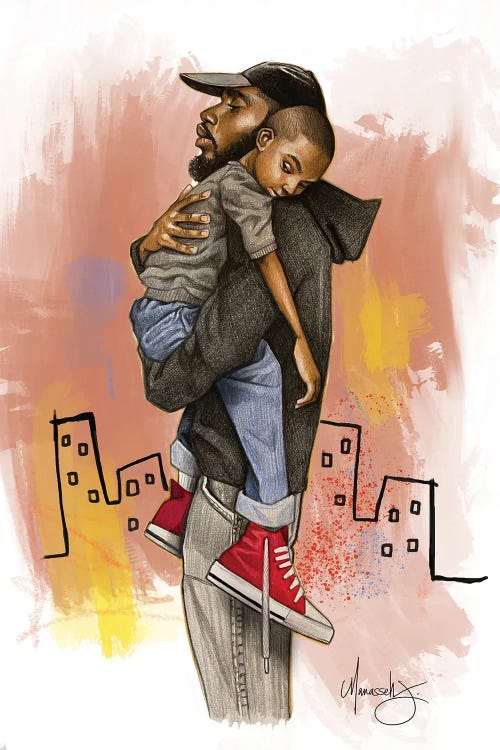 I Got Your Back by Manasseh Johnson wall art