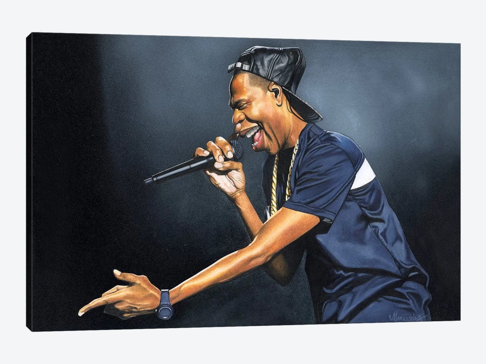 Jay-Z by Manasseh Johnson 1-piece Canvas Art