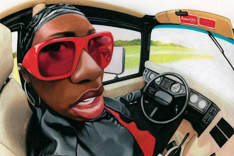 Missy Elliot by Manasseh Johnson wall art