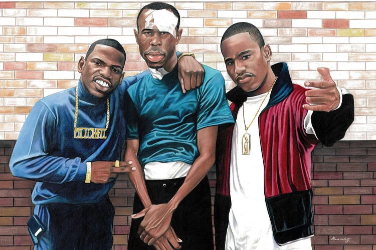 Paid In Full Movie Film Poster Print oil painting Wall Art Painting Room Home Decor Canvas Painting Unframed