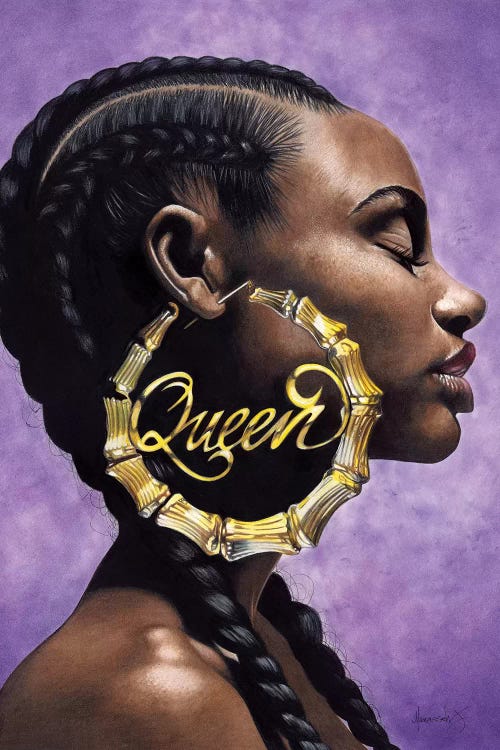 Queen by Manasseh Johnson wall art