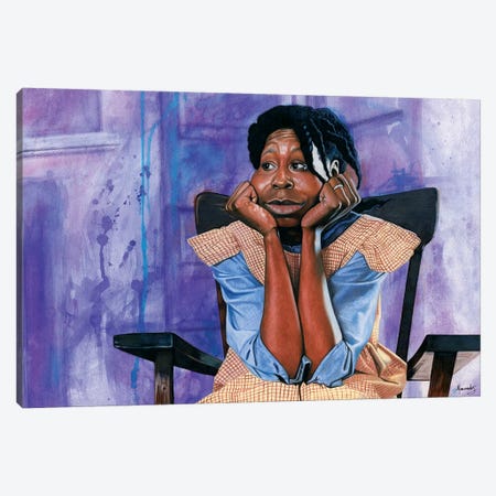 The Color Purple Canvas Print #MNJ23} by Manasseh Johnson Art Print