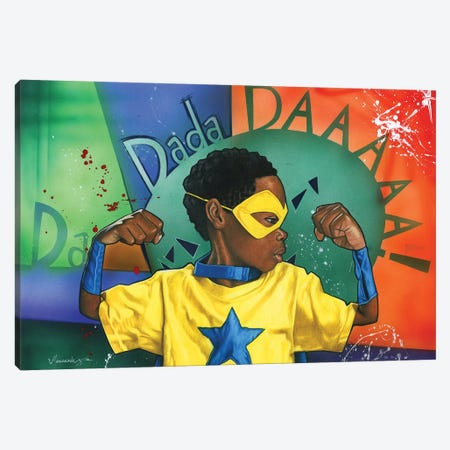 Da Dada Daaa Canvas Print #MNJ28} by Manasseh Johnson Canvas Print