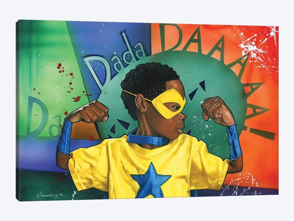 Da Dada Daaa by Manasseh Johnson 1-piece Canvas Art