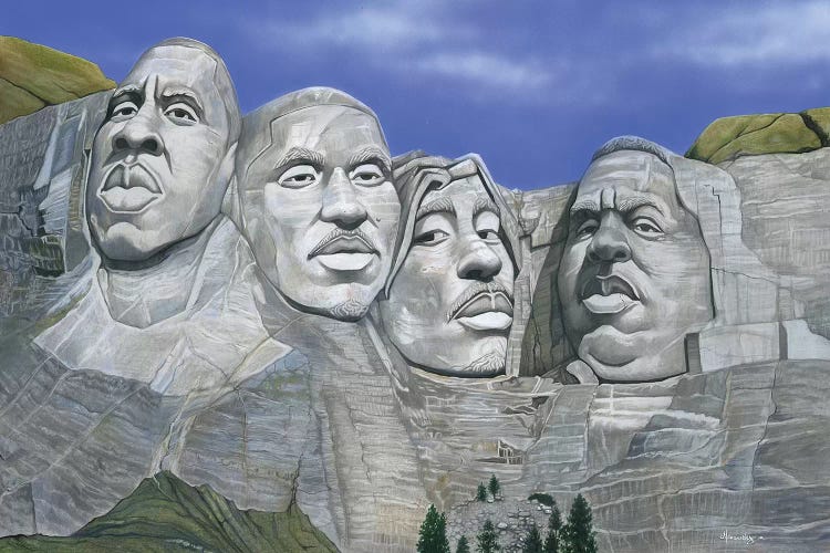 Hip-Hop Mt. Rushmore