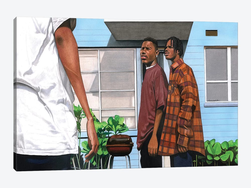 Menace 2 Society by Manasseh Johnson 1-piece Canvas Art