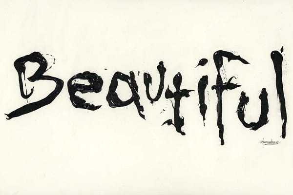 Minimalist Quotes: Beautiful by Manasseh Johnson