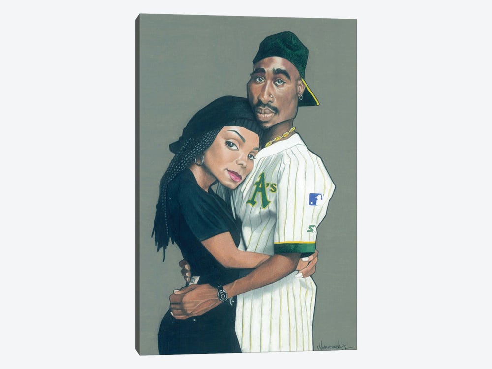 Poetic Justice by Manasseh Johnson 1-piece Canvas Wall Art