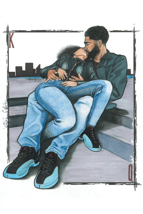 Gamma Love by Manasseh Johnson wall art