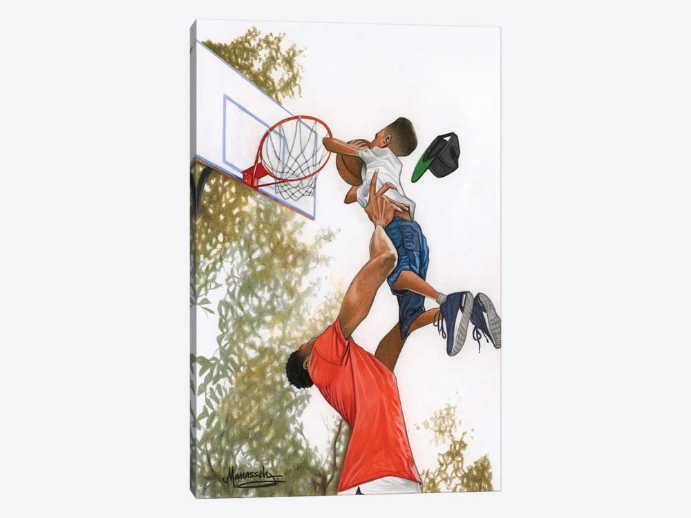 Take Your Shot by Manasseh Johnson 1-piece Canvas Print