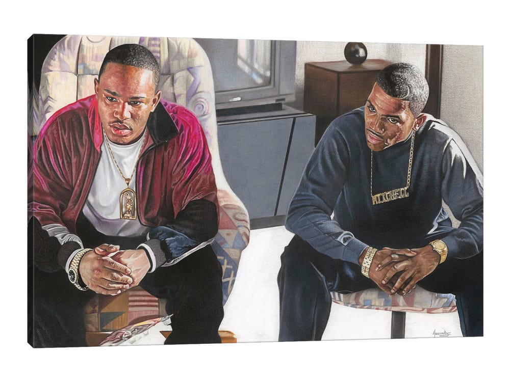 Paid In Full Canvas Art by Manasseh Johnson