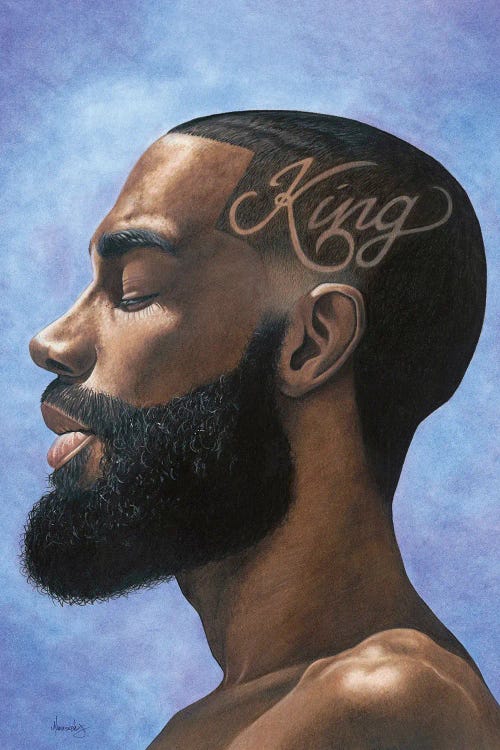 King by Manasseh Johnson wall art