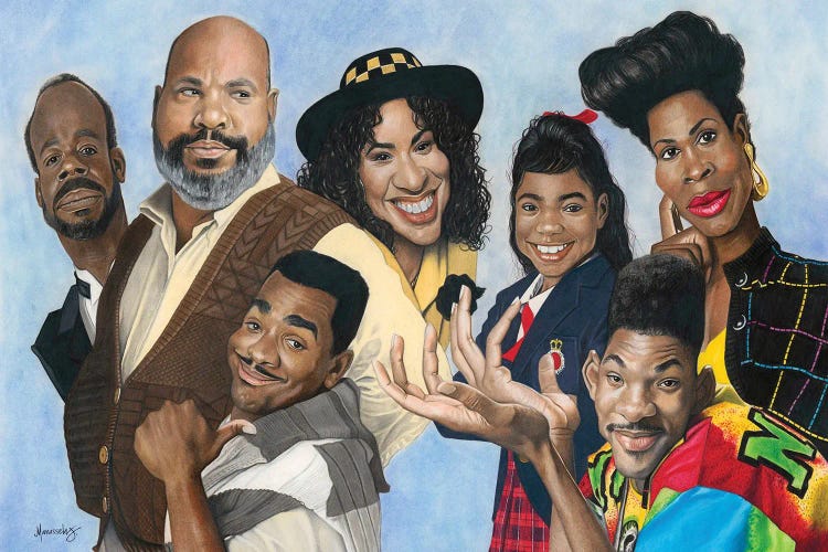 Fresh Prince by Manasseh Johnson wall art