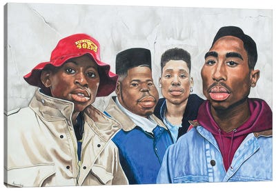 Juice Canvas Art Print - Rap & Hip-Hop Art