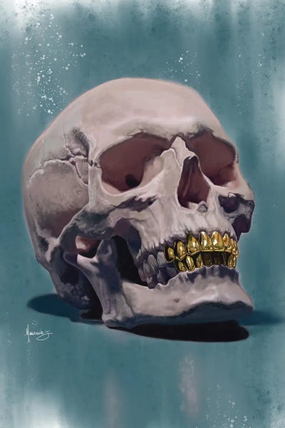 Manasseh Johnson: Skull Grill by Manasseh Johnson