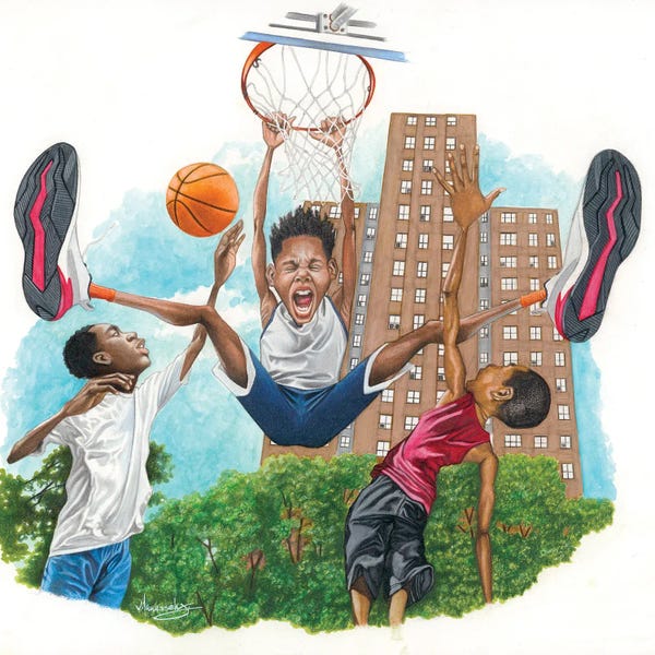 Manasseh Johnson: Attack The Rim by Manasseh Johnson
