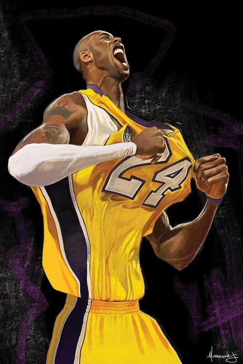 Mamba Mentality by Manasseh Johnson wall art