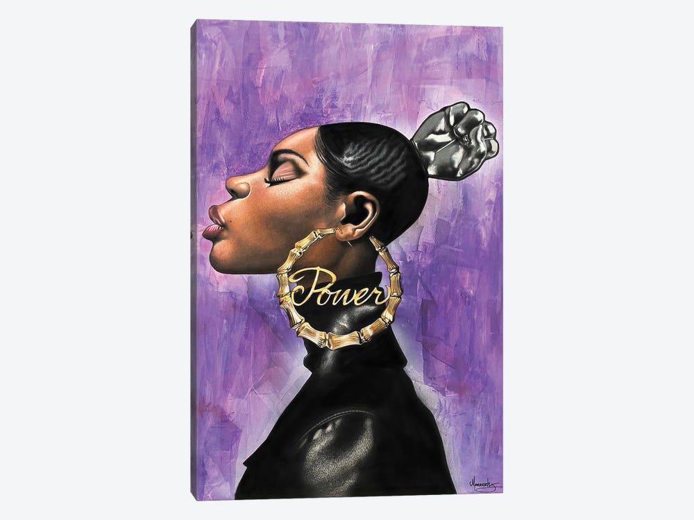 Power by Manasseh Johnson 1-piece Canvas Wall Art