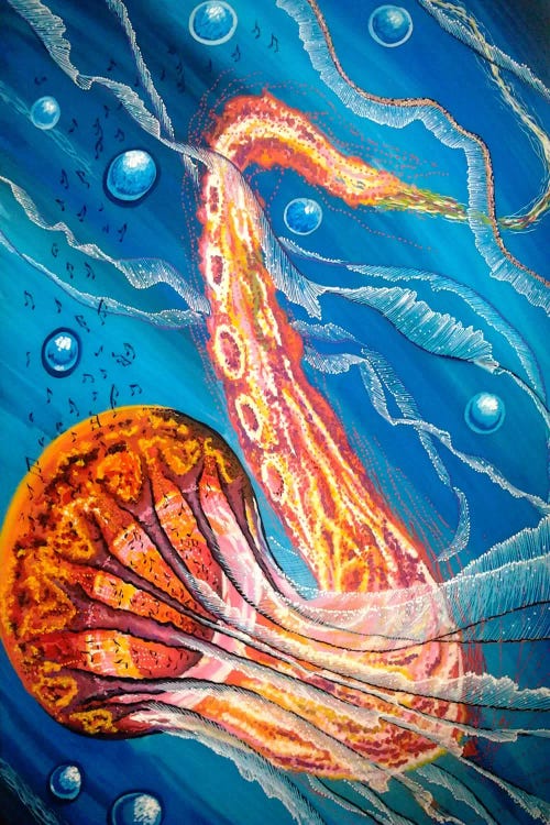 Jazzifish by Martin Nasim wall art