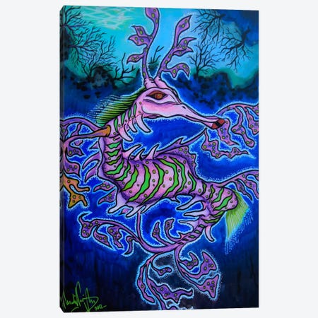 Mr. Dragon Canvas Print #MNM23} by Martin Nasim Canvas Artwork