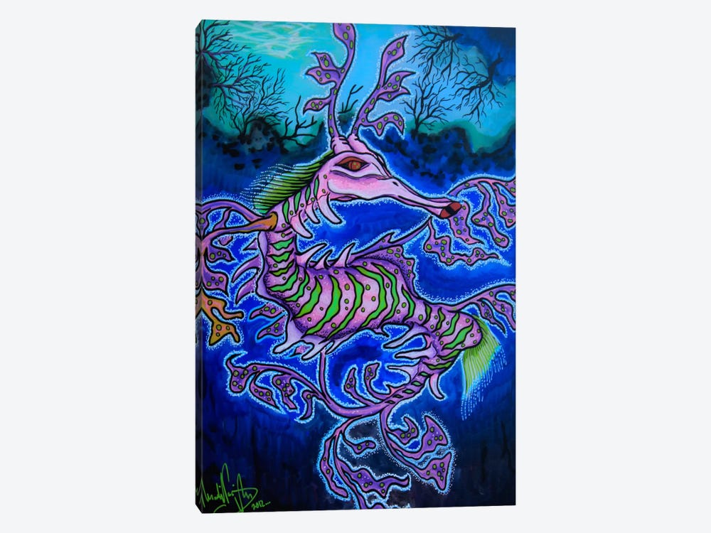 Mr. Dragon by Martin Nasim 1-piece Canvas Artwork