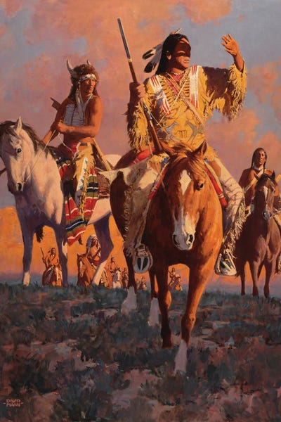 David Mann: Camanche Sundown by David Mann